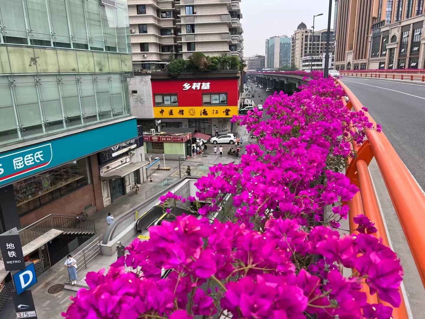 一环路桥体提升景观工程